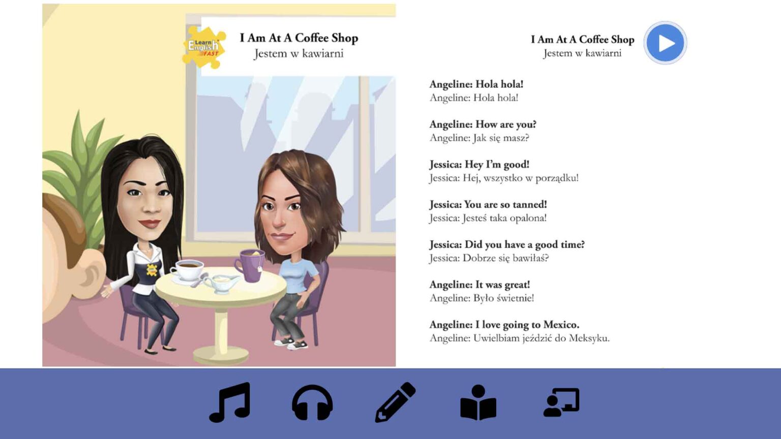 English Polish Conversations Book