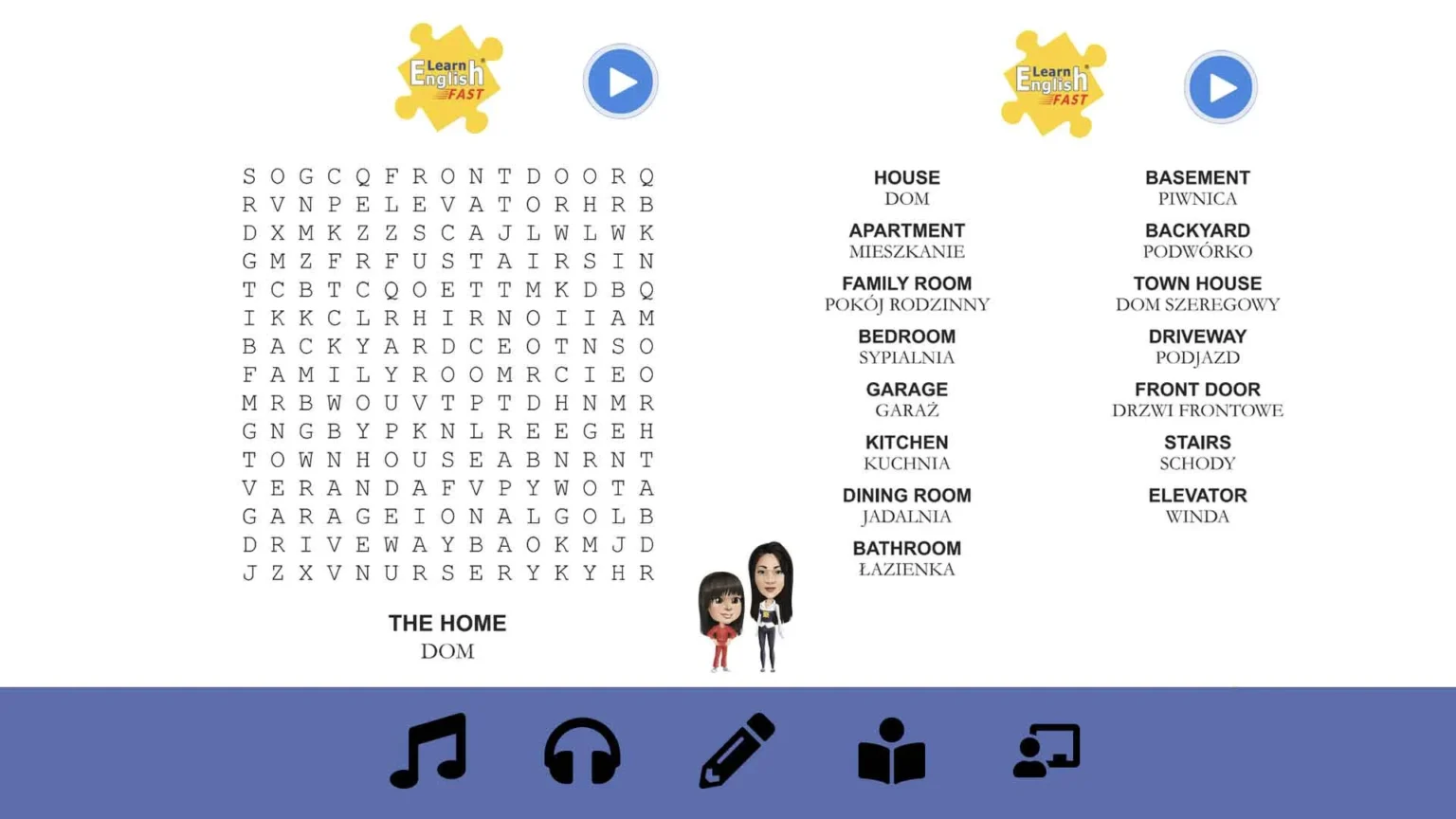 English-Polish-Bilingual-Audiobooks-wordsearches