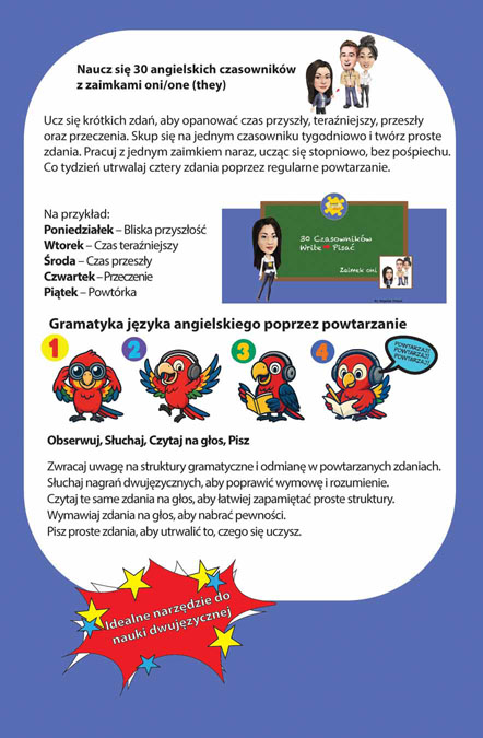 30 Verbs and pronouns They  English Polish Bilingual Audiobook C